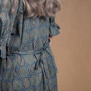 Odette Paisley Cotton Maxi Dress