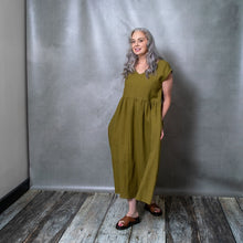 Scarlett Jungle Linen Dress