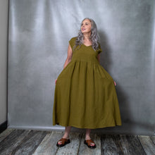 Scarlett Jungle Linen Dress