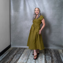 Scarlett Jungle Linen Dress