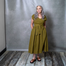 Scarlett Jungle Linen Dress